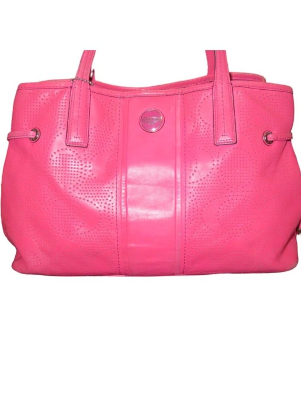 Coach Carryall Tote F21938 Leather Tote Bag